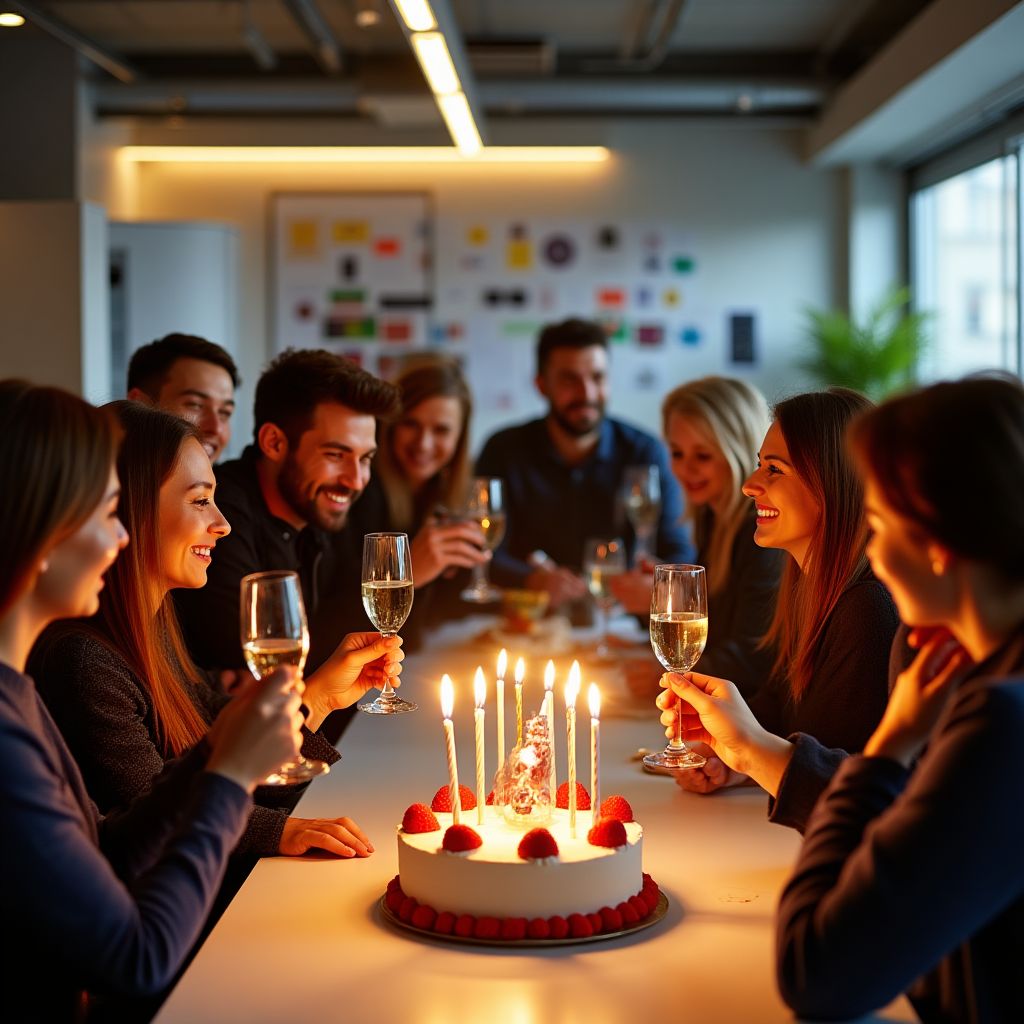 Celebración de aniversario