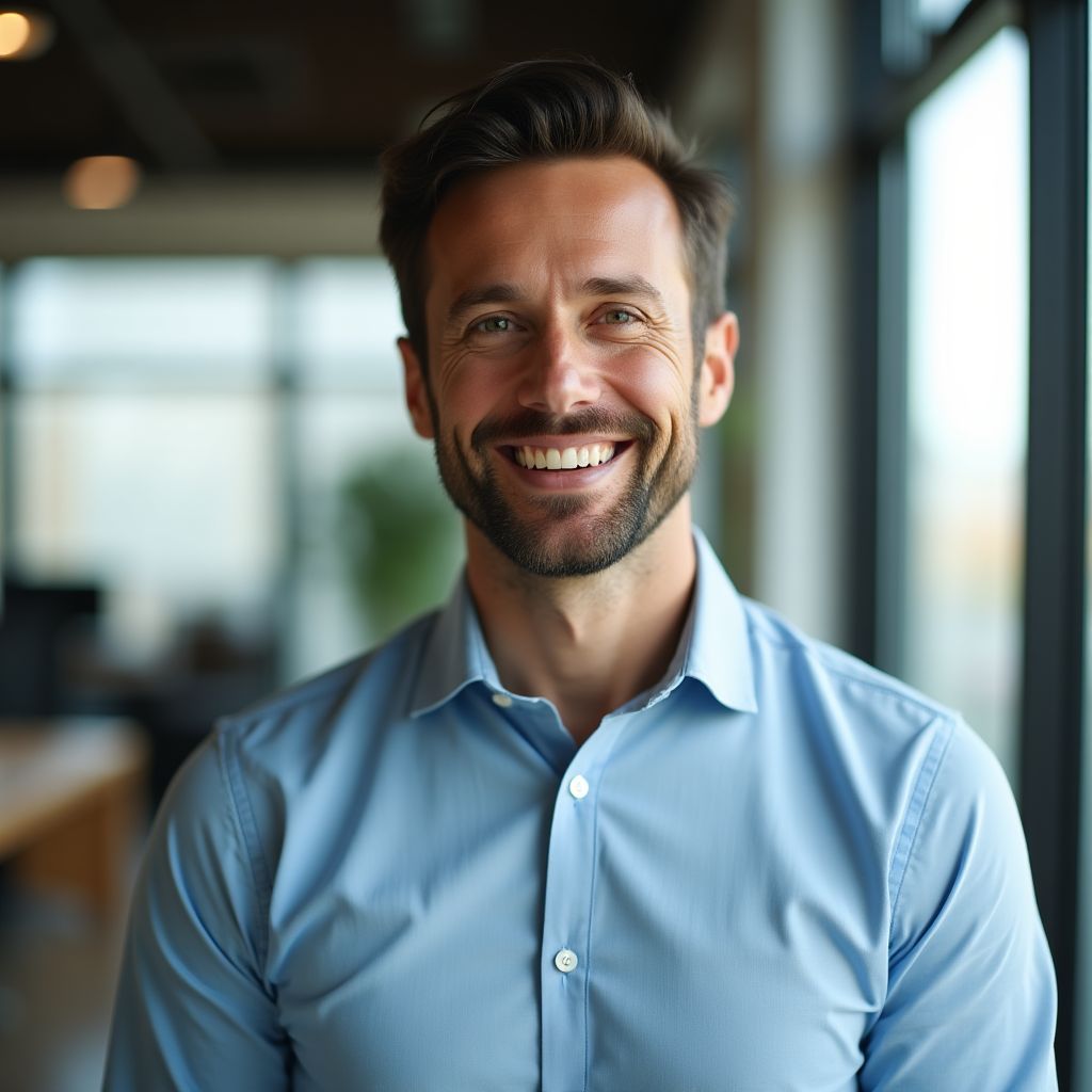 Retrato de asesor financiero